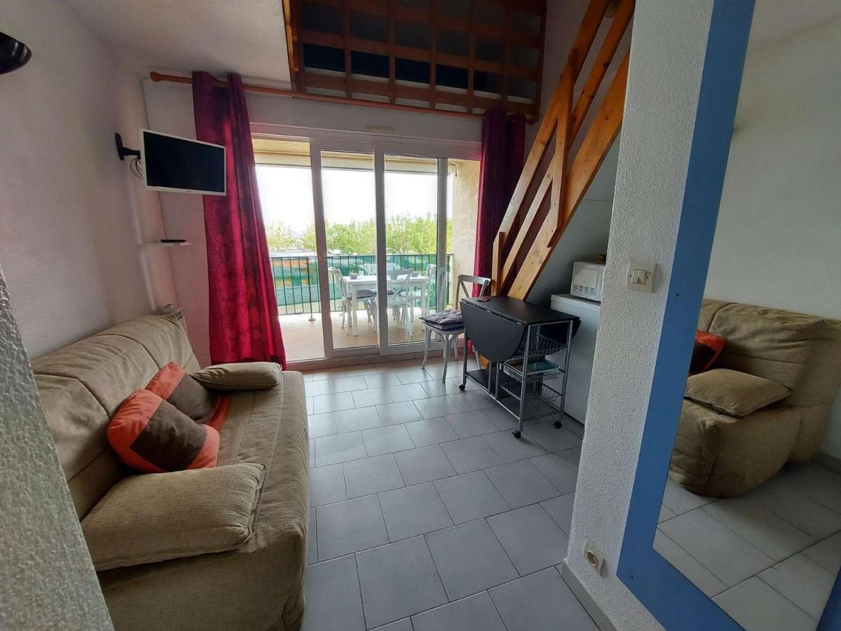 Studio Cabine Mezzanine, 6 Pers, Terrasse Sud, Pres Quai, Parking Prive - Fr-1-326-755 Marseillan  Buitenkant foto